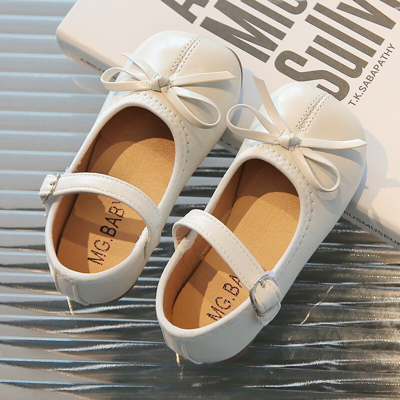 Modne dizajnerske cipele od PU kože za djevojčice Proljeće Jesen Oxfordice za malu djecu za djevojčice Školske cipele Zelena, crna