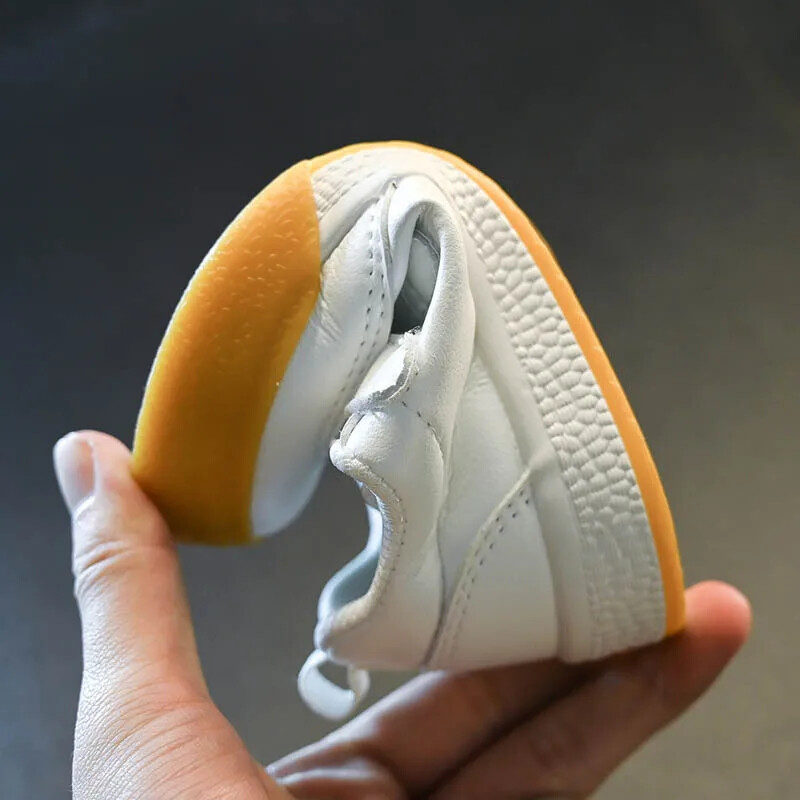 2024 Άνοιξη Φθινόπωρο Νέα περιστασιακά παιδικά παπούτσια Baby Step Learning Παπούτσια Μοντέρνα επώνυμα αγόρια Small White