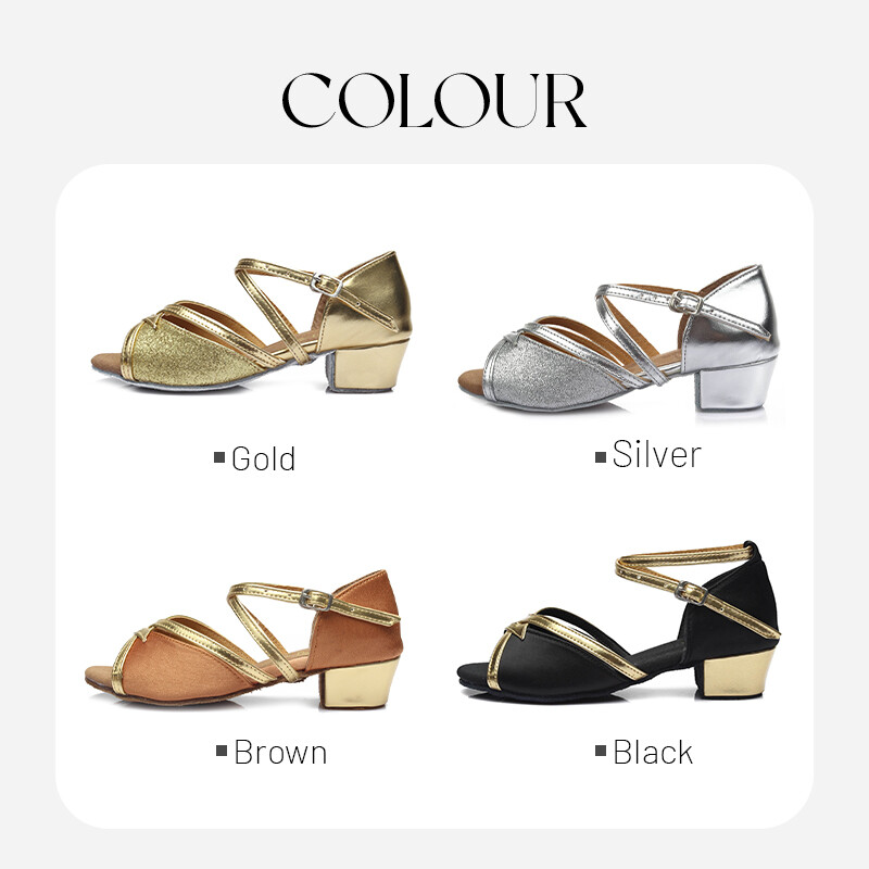 DKZSYIM Nauji Lotynų Amerikos šokių Batai Vaikiški Mergaičių Moteriški Tango Žemakulniai 3,5 cm Šokių Moteriški Jazz Šokių Batai 26-41 DYDIS