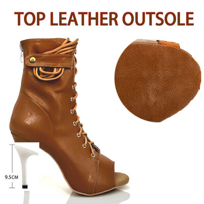 Sieviešu modes ballīte brīvā dabā Seksīgi stileti Augstpapēžu čības Latīņamerikas sieviešu latīņu deju papēži Zābaki kurpes 2020 Ballroom