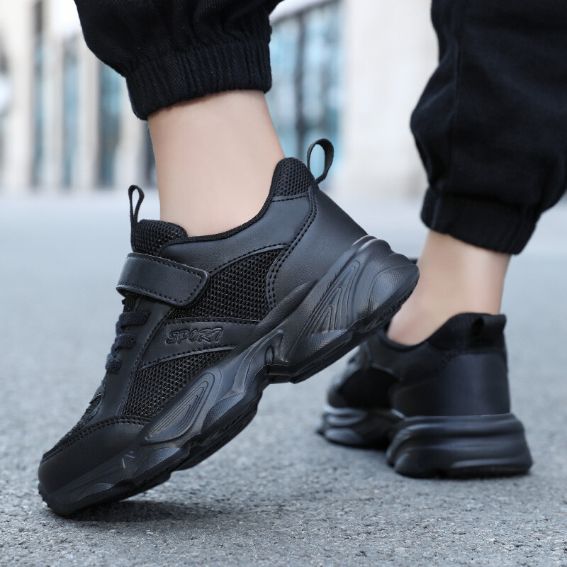 Új tavaszi gyermekcipők lányok fiúk divatos tornacipők kényelmes gyerekek sportcipők légáteresztő alkalmi hálós cipők