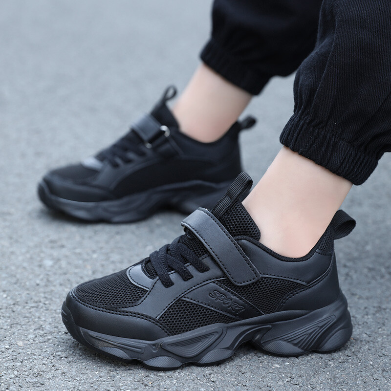 Új tavaszi gyermekcipők lányok fiúk divatos tornacipők kényelmes gyerekek sportcipők légáteresztő alkalmi hálós cipők