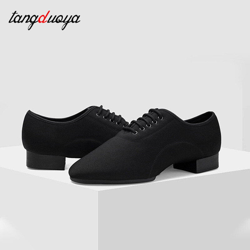 Vīriešu deju apavi liela izmēra 46 āra/iekštelpu balles valša deju apavi pieaugušajiem melni tango džeza moderno deju apavi vīriešiem 1 pāris/daudz.