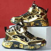 Gyerekcipők Futó Lányok Fiúk Iskola Tavaszi Alkalmi Sport Légáteresztő csúszásmentes Cipők Kosárlabda