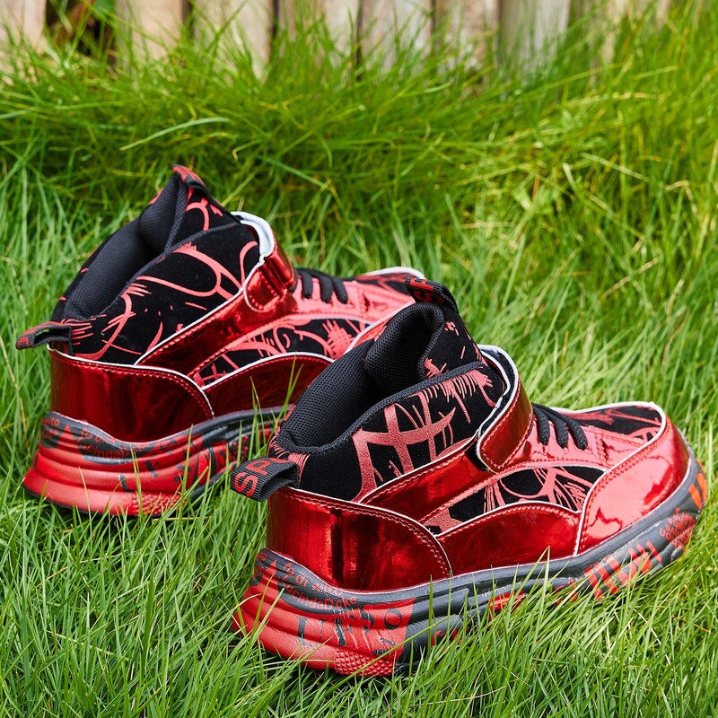 Gyerekcipők Futó Lányok Fiúk Iskola Tavaszi Alkalmi Sport Légáteresztő csúszásmentes Cipők Kosárlabda