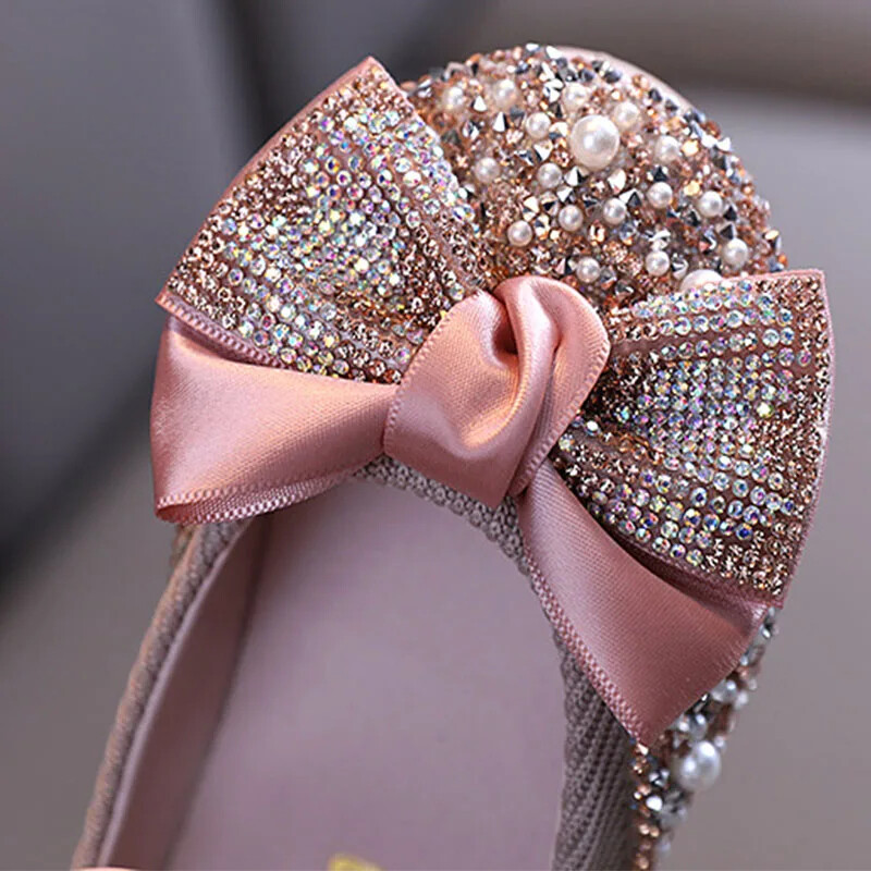 2024. g. Jaunas bērnu kalnu kalnu krāsas ādas apavi, meiteņu vizuļi, bantītes, deju apavi, pērles bērniem, kāzu ballītes, meitenes H06262