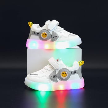 Zapatillas Fashion Kid LED Light Shoe 2023 Детски удобни ежедневни обувки Светещи обувки за момичета Спортни обувки за момчета Детски обувки Tênis