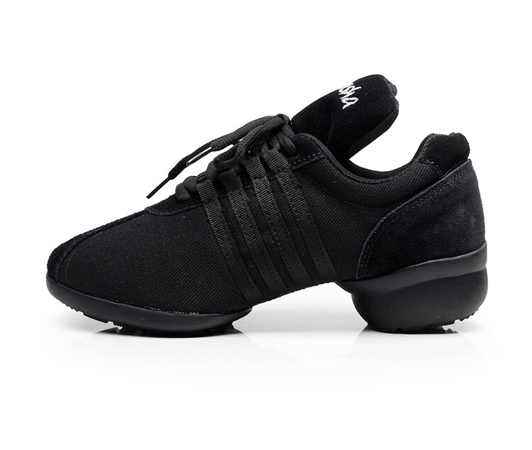 Pieaugušiem bērniem Vīriešu sieviešu audekla ādas moderno deju apavi Džeza apavi ar gumijas zoli iekštelpās un ārā, augsti zābaki