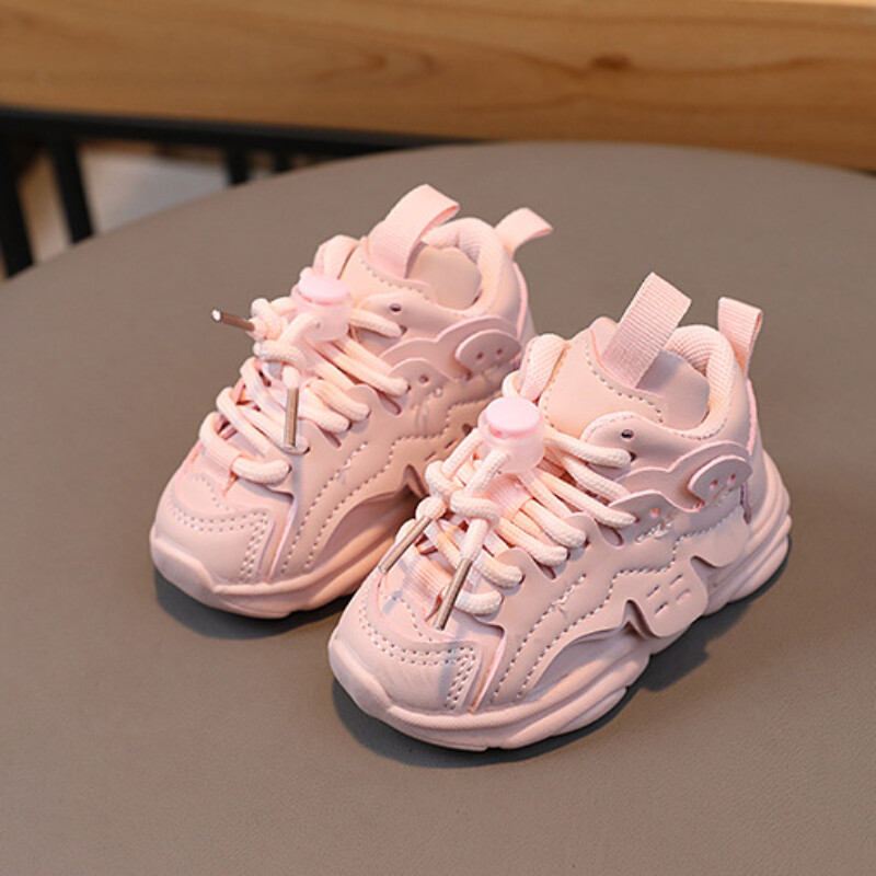 Dječja modna sportska obuća Proljetna modna prozračna obuća za dječake, neklizajuće mekane potplate, tenisice za djevojčice s laganim tenisicama za trčanje