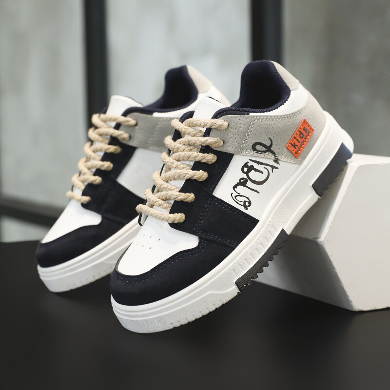 Fashion Παιδικά Δερμάτινα Παπούτσια Casual για Αγόρια Φοιτητικά Αντιολισθητικά Αδιάβροχα Sport Tenis Παιδικά Παιδικά Επιτραπέζια παπούτσια 30-38