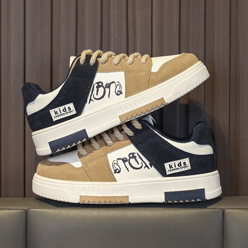 Fashion Παιδικά Δερμάτινα Παπούτσια Casual για Αγόρια Φοιτητικά Αντιολισθητικά Αδιάβροχα Sport Tenis Παιδικά Παιδικά Επιτραπέζια παπούτσια 30-38