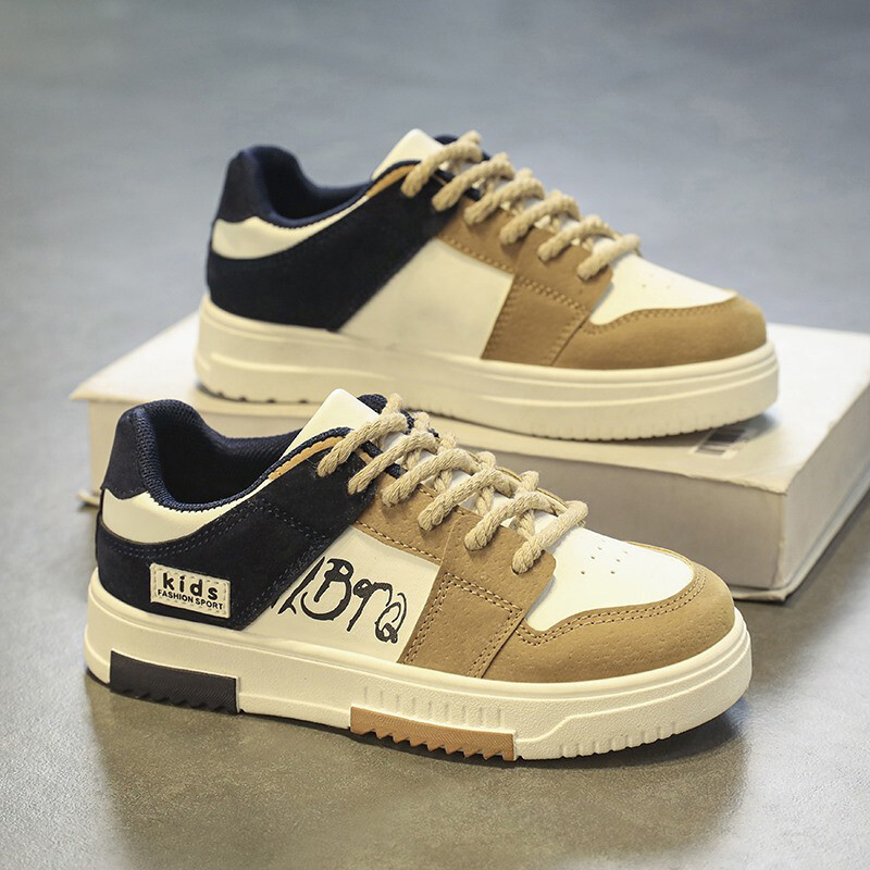 Fashion Παιδικά Δερμάτινα Παπούτσια Casual για Αγόρια Φοιτητικά Αντιολισθητικά Αδιάβροχα Sport Tenis Παιδικά Παιδικά Επιτραπέζια παπούτσια 30-38