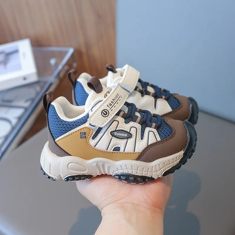 Σχεδιασμός μόδας για αγόρια πάνινα παπούτσια 2024 Φθινόπωρο για παιδιά Παιδικά Υπαίθρια Περπάτημα Παπούτσια πεζοπορίας συνονθύλευμα Χρώμα παιδικά καθημερινά αθλητικά παπούτσια για αγόρι