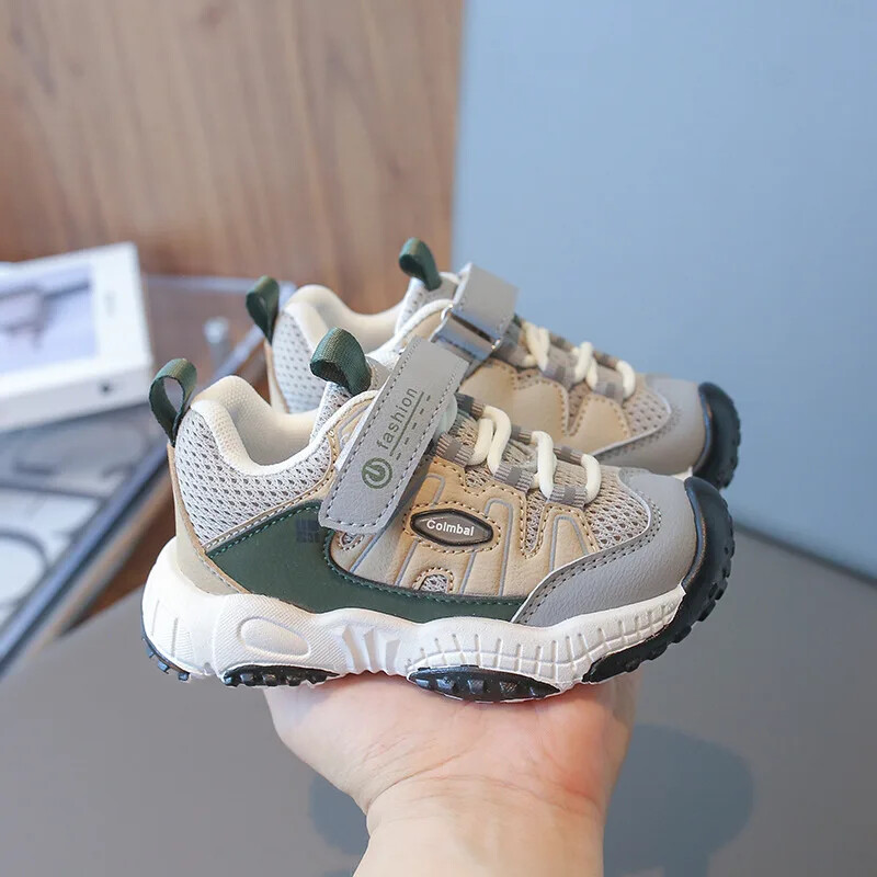 Σχεδιασμός μόδας για αγόρια πάνινα παπούτσια 2024 Φθινόπωρο για παιδιά Παιδικά Υπαίθρια Περπάτημα Παπούτσια πεζοπορίας συνονθύλευμα Χρώμα παιδικά καθημερινά αθλητικά παπούτσια για αγόρι