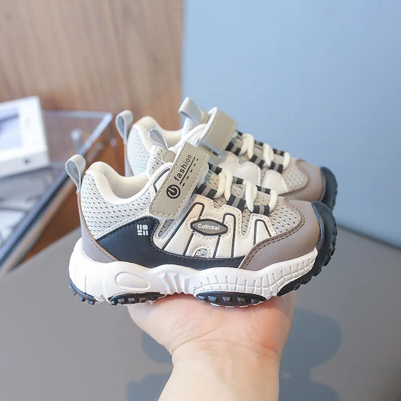 Σχεδιασμός μόδας για αγόρια πάνινα παπούτσια 2024 Φθινόπωρο για παιδιά Παιδικά Υπαίθρια Περπάτημα Παπούτσια πεζοπορίας συνονθύλευμα Χρώμα παιδικά καθημερινά αθλητικά παπούτσια για αγόρι