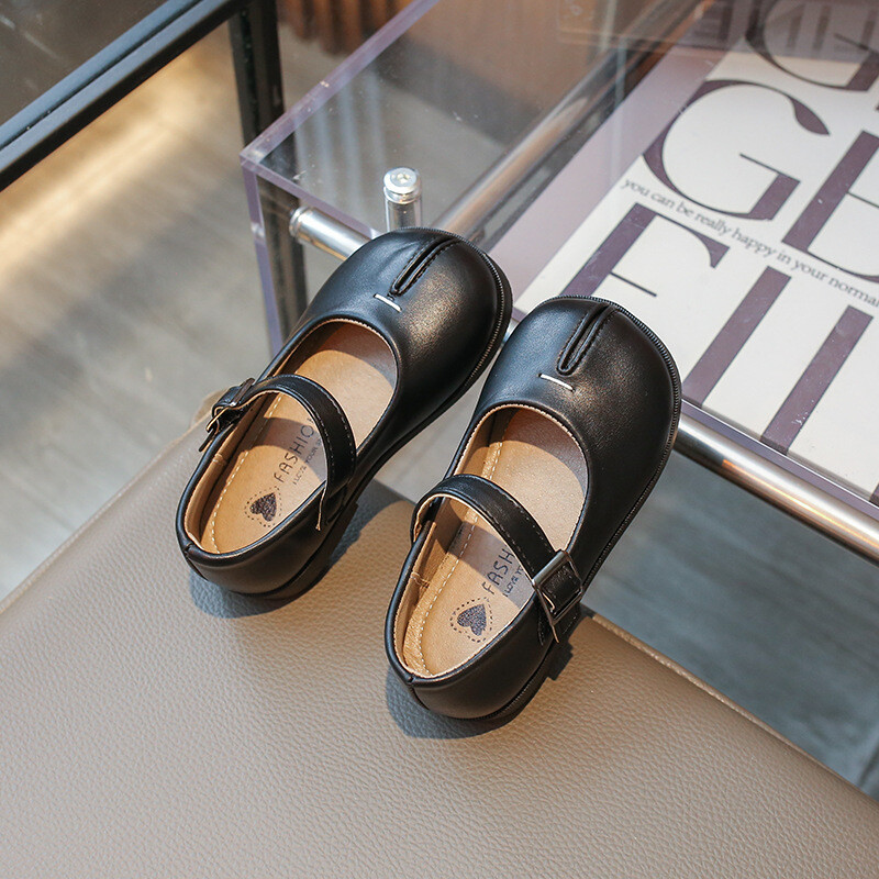 Δερμάτινα παπούτσια για κορίτσια 2024 Άνοιξη Νέα Κορίτσια Παιδικά παπούτσια Princess Fashion Μικρό άρωμα Wind Άνετα Μονά Παπούτσια για παιδιά