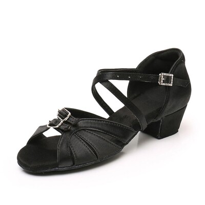 HROYL Ballroom Latīņamerikas deju apavi Sieviešu Sieviešu Bērnu Deju Apavi meitenēm Soft Tango Jazz Salsa Party Sandal Dropshipping