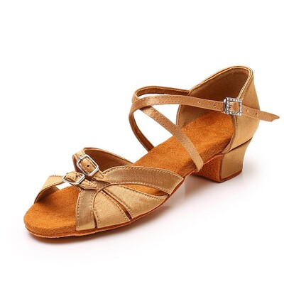 HROYL Ballroom Latīņamerikas deju apavi Sieviešu Sieviešu Bērnu Deju Apavi meitenēm Soft Tango Jazz Salsa Party Sandal Dropshipping