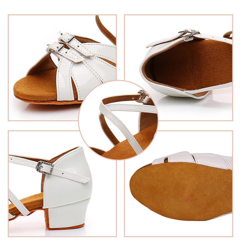 HROYL Ballroom Latin Dance Παπούτσια Γυναικεία Γυναικεία Παιδικά Παπούτσια Χορού για Κορίτσια Απαλό Tango Jazz Salsa Party Sandal Dropshipping