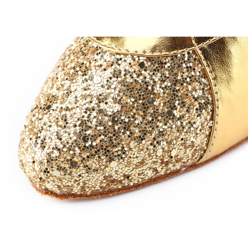 Latino cipele Ženske Salsa Tango Ballroom Party Ženske cipele na visoku petu Šljokice Zlatno Srebrne Profesionalne plesne cipele za djevojčice