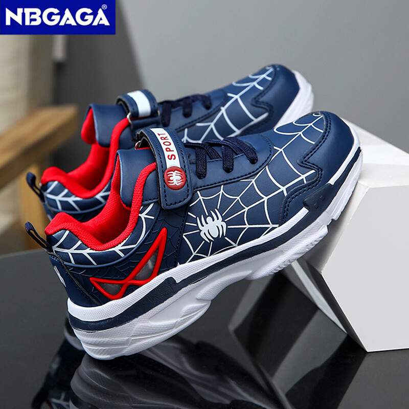 Παιδικά δερμάτινα αθλητικά παπούτσια Cartoon για αγόρια αθλητικά παπούτσια 5-16 ετών Παιδικά παπούτσια για τρέξιμο σε εξωτερικό χώρο Μέγεθος 26-38 αντιολισθητικά