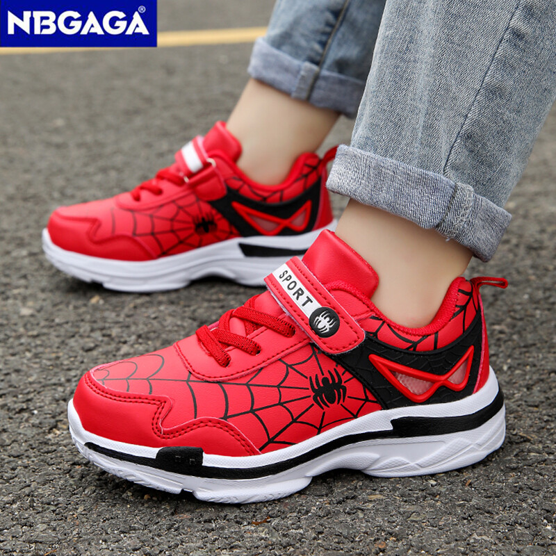 Παιδικά δερμάτινα αθλητικά παπούτσια Cartoon για αγόρια αθλητικά παπούτσια 5-16 ετών Παιδικά παπούτσια για τρέξιμο σε εξωτερικό χώρο Μέγεθος 26-38 αντιολισθητικά