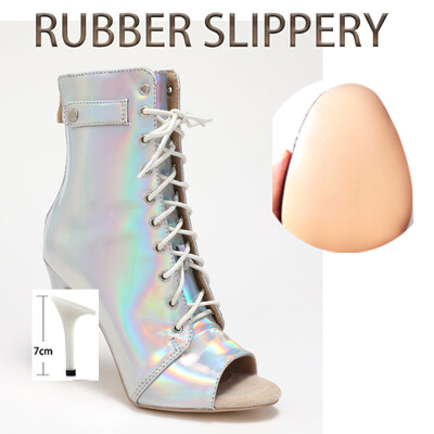 Trend Stilettos Jazz Dance iekštelpu zamšādas zole, pielāgojama Latīņamerikas dejām brīvā dabā Seksīgi stilettos liela izmēra zābaciņi