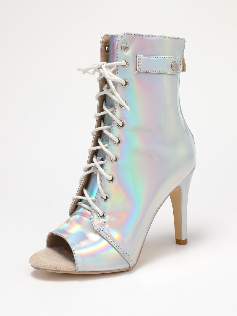 Trend Stilettos Jazz Dance iekštelpu zamšādas zole, pielāgojama Latīņamerikas dejām brīvā dabā Seksīgi stilettos liela izmēra zābaciņi