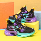 Ag.Dog Boys Φθινοπωρινά/Χειμώνα αντιολισθητικά αθλητικά παπούτσια με μαλακό κάτω μέρος με περιστρεφόμενη πόρπη για παιδιά Παιδιά Online Trend για τρέξιμο με αναπνέει