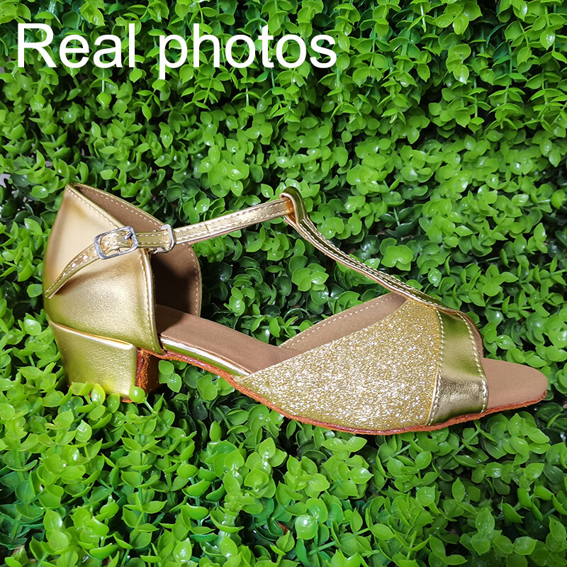 Bērnu balles deju apavi Sievietēm Bērniem Bērnu Meiteņu latīņu deju apavi Meiteņu apavi Salsa Tango Treniņa Sandales