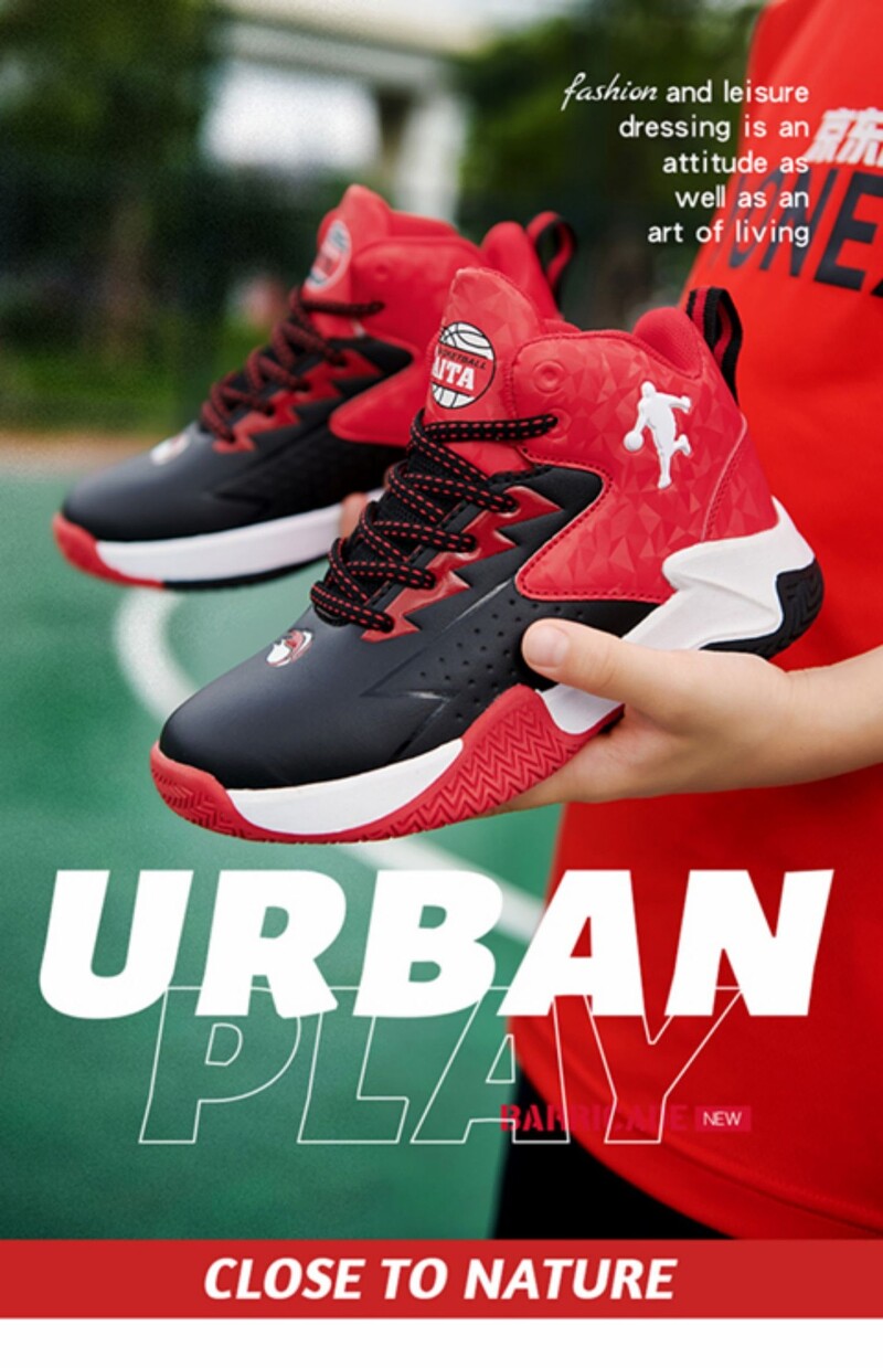 Dječja sportska obuća Vodootporne niske tenisice Dječja košarkaška obuća Dječaci Cipele na vezanje Neklizajuće cipele za trčanje Izdržljive tenisice