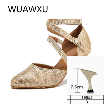 NATASHA jaunie sudraba latino deju apavi Ballīšu deju apavi Profesionāli deju apavi Sieviešu deju apavi Augstpapēžu kurpes