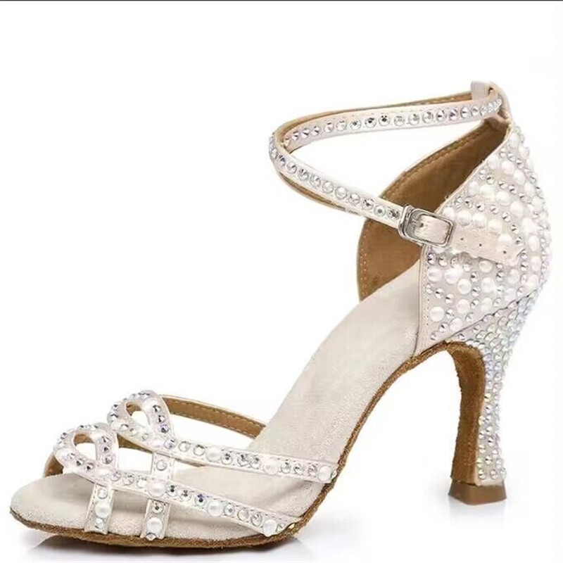 2024 Pearl Diamond latin tánccipők nyári szandálok felnőtt női tánccipők