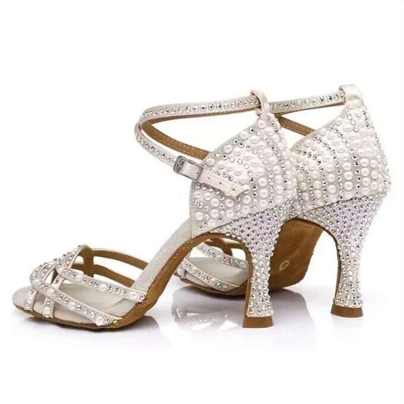 2024 Pearl Diamond latin tánccipők nyári szandálok felnőtt női tánccipők