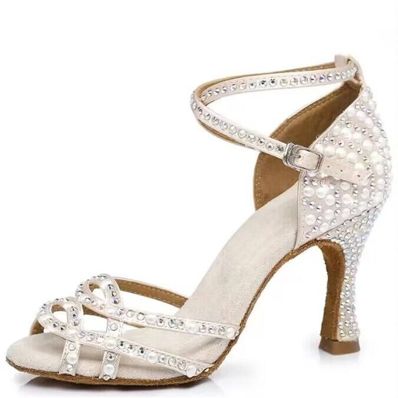 2024 Pearl Diamond latin tánccipők nyári szandálok felnőtt női tánccipők