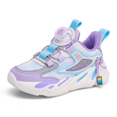 Bērnu meiteņu modes tendences ikdienas sporta apavi, neslīdoši, elpojoši bērnu zēnu sporta apavi āra tenisa apavi 6 līdz 15 gadiem