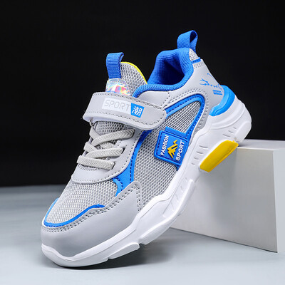 Bērnu apavi zēnu kedas pavasarī un rudenī ar elpojošu neslīdošu virsmu pupil cuhk zēnu zēnu modes apavi