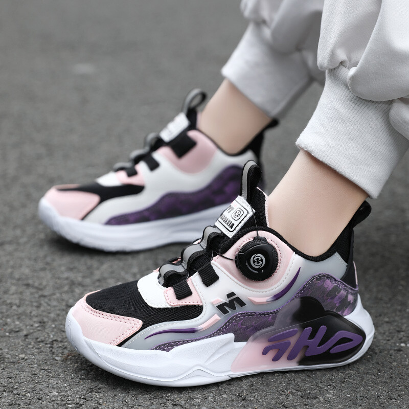 Νέα παιδικά αθλητικά παπούτσια για κορίτσια, αγόρια, σχολικά παπούτσια για υπαίθρια αναπνοή, ελαφριά μαλακά, αντιολισθητικά παιδικά παπούτσια για τένις