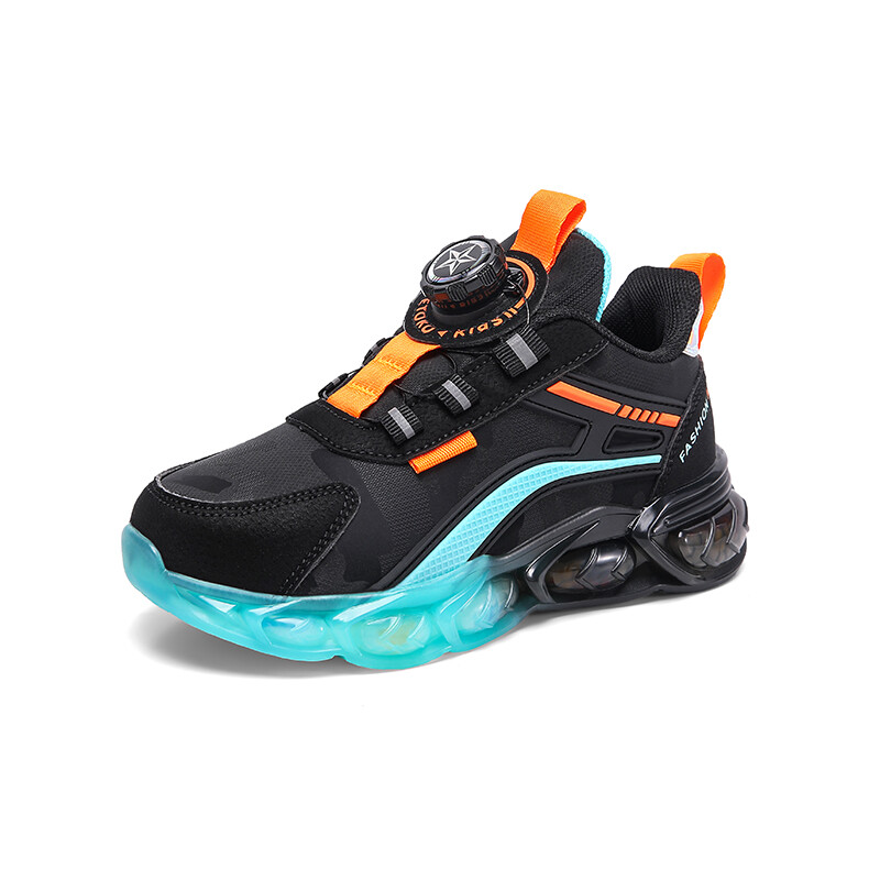 Bez kaklasaites kloķa vecāku-bērnu tēta apavi sieviešu jaunie rudens biezās zoles skriešanas bērnu sporta ikdienas apavi meitenēm un zēniem