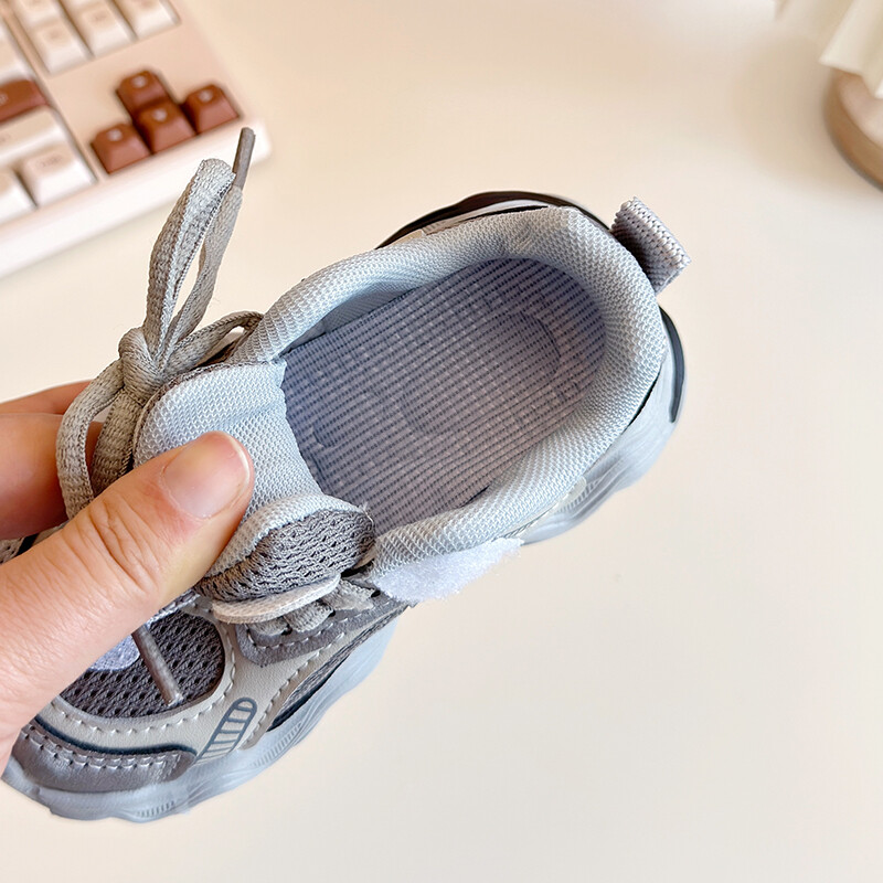 Todder Boys hálós cipők tavaszi őszre gyerekeknek Causal Sneaker gyerek fiú és lány szabadtéri cipők színes vegyes diákcipők I01155