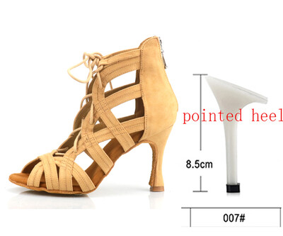 WUXIJIAO spīdoši latīņu deju apavi sieviešu salas balles deju apavi Pērļu augsta papēža 9 cm valša programmatūras apavi, kas tiek pārdoti karsti