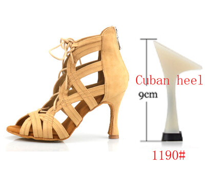 WUXIJIAO spīdoši latīņu deju apavi sieviešu salas balles deju apavi Pērļu augsta papēža 9 cm valša programmatūras apavi, kas tiek pārdoti karsti