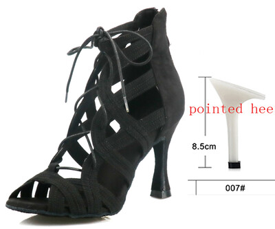 WUXIJIAO spīdoši latīņu deju apavi sieviešu salas balles deju apavi Pērļu augsta papēža 9 cm valša programmatūras apavi, kas tiek pārdoti karsti