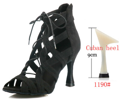 WUXIJIAO spīdoši latīņu deju apavi sieviešu salas balles deju apavi Pērļu augsta papēža 9 cm valša programmatūras apavi, kas tiek pārdoti karsti