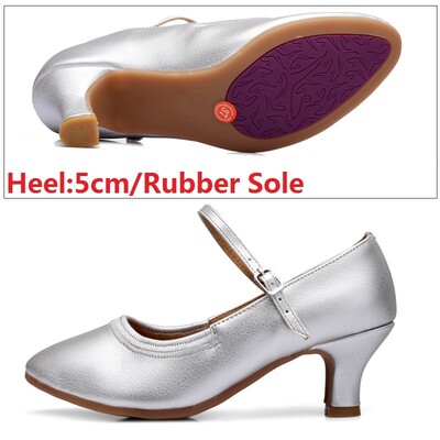 Modern tánccipők női lányok tánccipők magas sarkú báltermi velúr gumitalpú latin tánccipő nőknek 5 cm 7 cm sarok