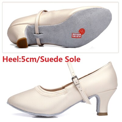 Modern tánccipők női lányok tánccipők magas sarkú báltermi velúr gumitalpú latin tánccipő nőknek 5 cm 7 cm sarok