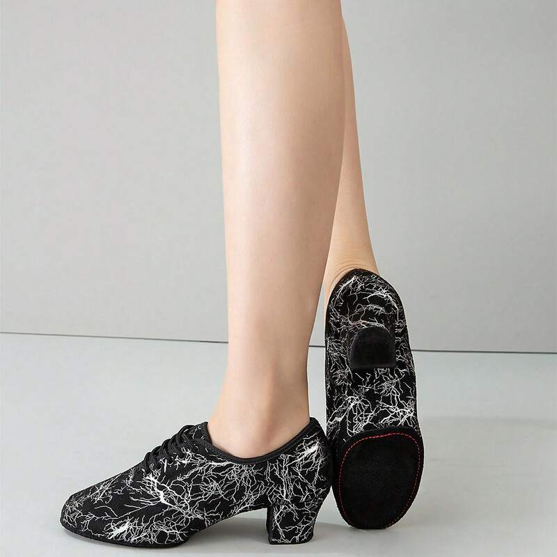 Sieviešu deju apavi Latīņamerikas deju apavi Meiteņu modernā džeza salsas tango deju kurpes Sieviešu kedas 35-42 izmērs