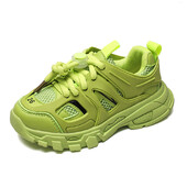 Άνοιξη 2025 Νέα Παιδικά Αθλητικά Παπούτσια Αγόρια Αναπνεύσιμα παπούτσια για τρέξιμο για κορίτσια Μόδα Clunky Sneaker Baby Candy Color Casual παπούτσια