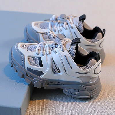 Άνοιξη 2025 Νέα Παιδικά Αθλητικά Παπούτσια Αγόρια Αναπνεύσιμα παπούτσια για τρέξιμο για κορίτσια Μόδα Clunky Sneaker Baby Candy Color Casual παπούτσια