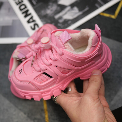 Άνοιξη 2025 Νέα Παιδικά Αθλητικά Παπούτσια Αγόρια Αναπνεύσιμα παπούτσια για τρέξιμο για κορίτσια Μόδα Clunky Sneaker Baby Candy Color Casual παπούτσια